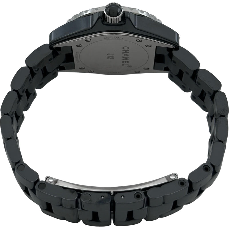 シャネル CHANEL J12 33MM H1625 ブラック セラミック クオーツ