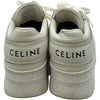 セリーヌ CELINE プラットフォームブロックスニーカー ホワイト レザー レディース スニーカー