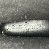 ルイ・ヴィトン LOUIS VUITTON モノグラム総柄レインブーツ ブラック エナメル レディース レインシューズ