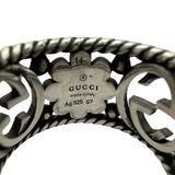 グッチ GUCCI インターロッキング フラワーリング シルバー Ag925 ジュエリー