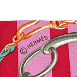 エルメス HERMES ツイリー Brides de Gala ピンク シルク レディース スカーフ