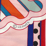 エルメス HERMES ツイリー Faubourg Rainbow シルク レディース スカーフ
