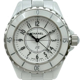 シャネル CHANEL J12 33MM ホワイト セラミック/ステンレススチール クオーツ レディース 腕時計