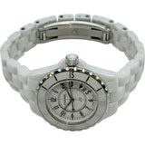 シャネル CHANEL J12 33MM ホワイト セラミック/ステンレススチール クオーツ レディース 腕時計