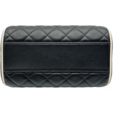 シャネル CHANEL マトラッセボストンショルダーバッグ AP4515 ブラック/ホワイト ラムスキン レディース ショルダーバッグ