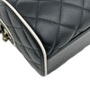 シャネル CHANEL マトラッセボストンショルダーバッグ AP4515 ブラック/ホワイト ラムスキン レディース ショルダーバッグ