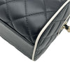 シャネル CHANEL マトラッセボストンショルダーバッグ AP4515 ブラック/ホワイト ラムスキン レディース ショルダーバッグ