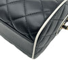 シャネル CHANEL マトラッセボストンショルダーバッグ AP4515 ブラック/ホワイト ラムスキン レディース ショルダーバッグ