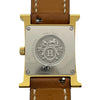 エルメス HERMES Hウォッチ　ドゥブルトゥール HH1.201 ホワイト ステンレススチール 腕時計