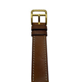 エルメス HERMES Hウォッチ　ドゥブルトゥール HH1.201 ホワイト ステンレススチール 腕時計