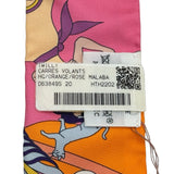 エルメス HERMES ツイリー CRRES VOLANTS シルク レディース スカーフ