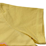 エルメス HERMES カルトゥッシュ半袖Tシャツ 2E4613DU イエロー コットン レディース 半袖Ｔシャツ