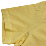 エルメス HERMES カルトゥッシュ半袖Tシャツ 2E4613DU イエロー コットン レディース 半袖Ｔシャツ