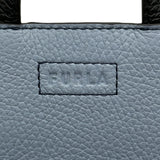 フルラ FURLA カメリアバーティカルクロスボディ ブルー レザー レディース ショルダーバッグ
