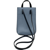 フルラ FURLA カメリアバーティカルクロスボディ ブルー レザー レディース ショルダーバッグ
