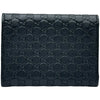 グッチ GUCCI マイクログッチシマ カードケース 544030 ブラック レザー メンズ カードケース