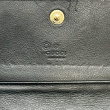 グッチ GUCCI マイクログッチシマ カードケース 544030 ブラック レザー メンズ カードケース