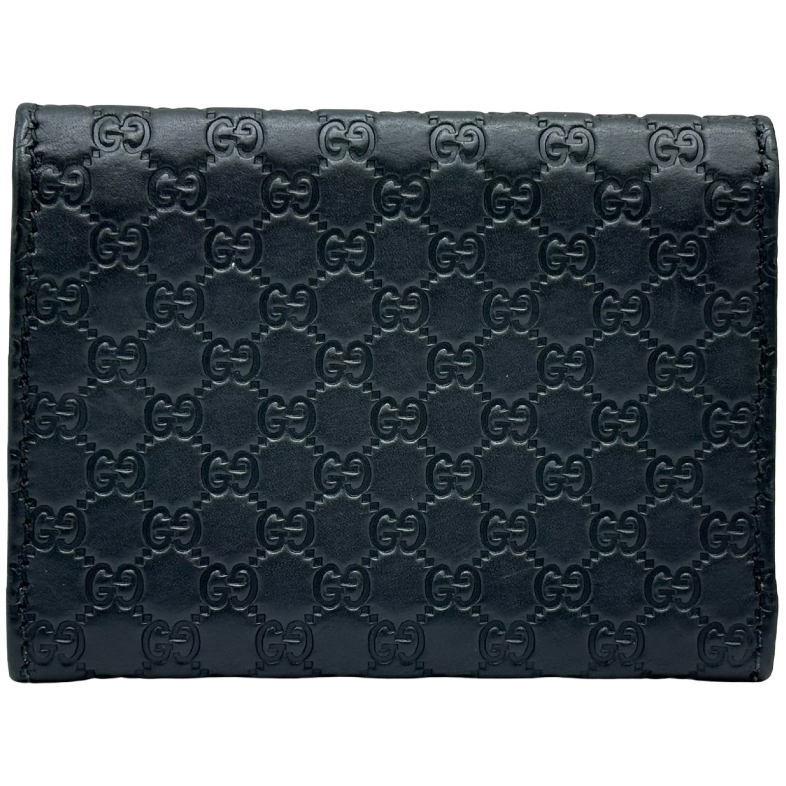 グッチ GUCCI マイクログッチシマ カードケース 544030 ブラック