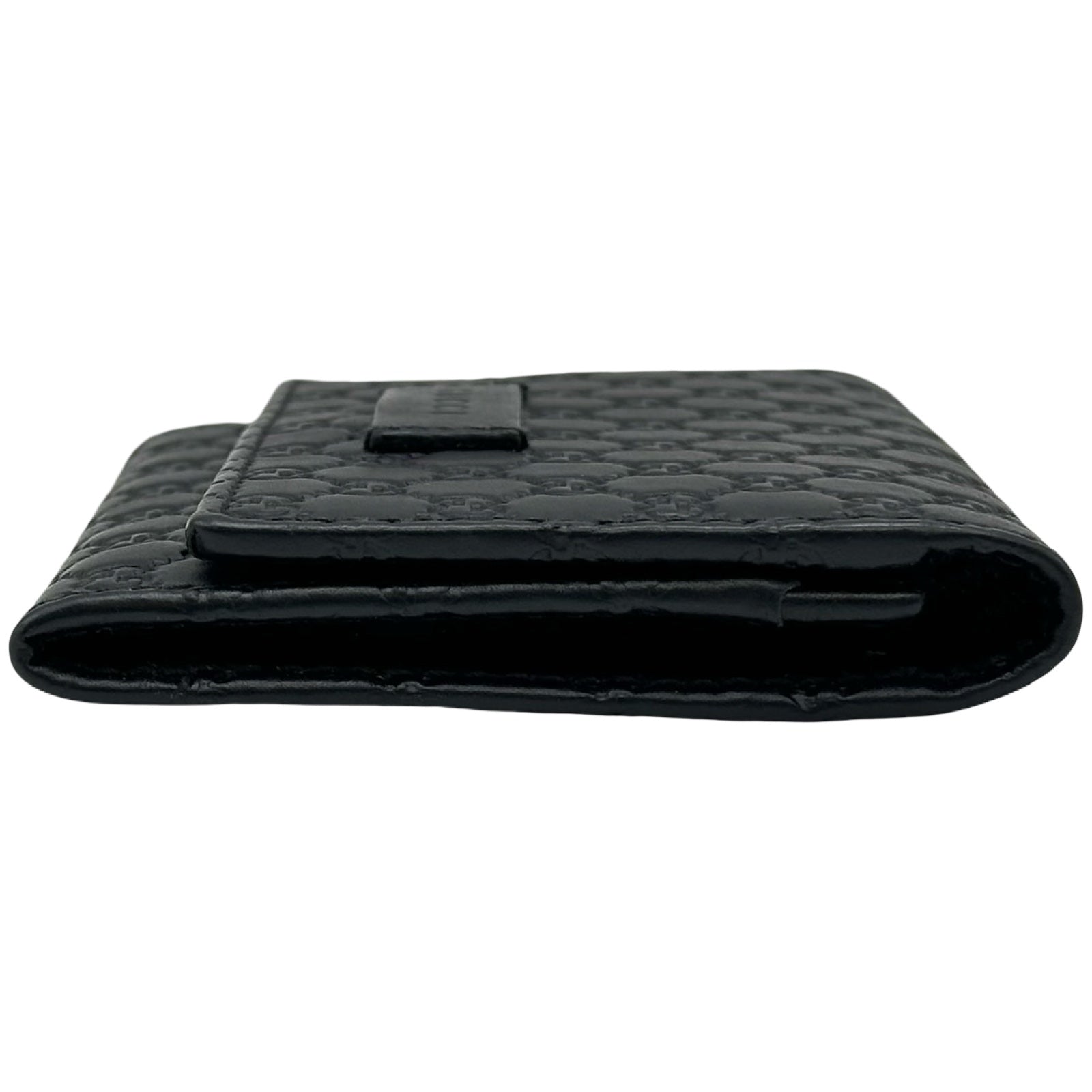 グッチ GUCCI マイクログッチシマ カードケース 544030 ブラック