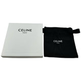 セリーヌ CELINE バイフォールド ウォレット 10C873 ブラック シルバー金具 メンズ 二つ折り財布