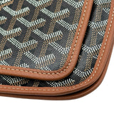 ゴヤール GOYARD プリュメ ブラック/ブラウン　 ゴヤールディンキャンバス ユニセックス ショルダーバッグ