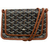 ゴヤール GOYARD プリュメ ブラック/ブラウン　 ゴヤールディンキャンバス ユニセックス ショルダーバッグ