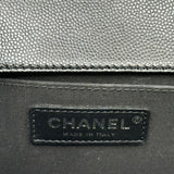 シャネル CHANEL ボーイシャネル25 A67086 28番台 ブラック キャビアスキン レディース ショルダーバッグ