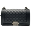 シャネル CHANEL ボーイシャネル25 A67086 28番台 ブラック キャビアスキン レディース ショルダーバッグ