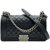 シャネル CHANEL ボーイシャネル25 A67086 28番台 ブラック キャビアスキン レディース ショルダーバッグ
