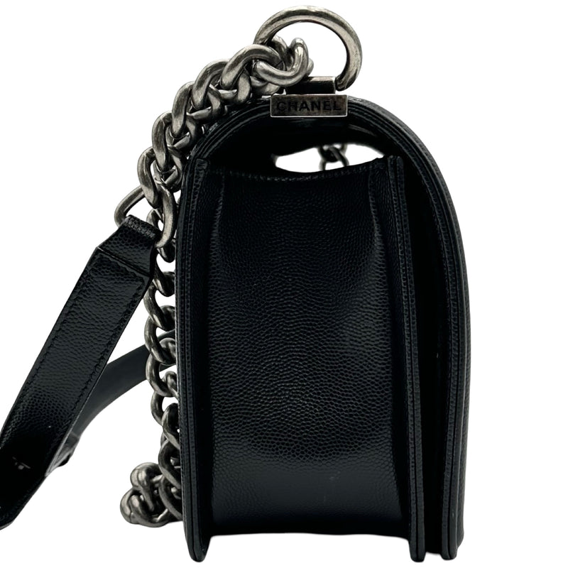 シャネル CHANEL ボーイシャネル25 A67086 28番台 ブラック キャビア
