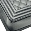 シャネル CHANEL ボーイシャネル25 A67086 28番台 ブラック キャビアスキン レディース ショルダーバッグ