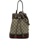 グッチ GUCCI オフィディアGGスプリーム スモール バケットバッグ 550621 ブラウン GGスプリーム/レザー レディース ショルダーバッグ