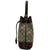 グッチ GUCCI オフィディアGGスプリーム スモール バケットバッグ 550621 ブラウン GGスプリーム/レザー レディース ショルダーバッグ