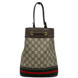 グッチ GUCCI オフィディアGGスプリーム スモール バケットバッグ 550621 ブラウン GGスプリーム/レザー レディース ショルダーバッグ