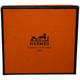 エルメス HERMES ラッキー4 クローバーチャーム グリーン/オレンジ シェーブル レディース キーホルダー