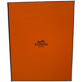 エルメス HERMES プティアッシュ ピーコック オレンジ/ネイビー系 トゴ/エプソン レディース キーホルダー