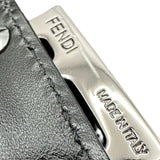フェンディ FENDI ズッキーノセミショルダー 8BR036 ブラック キャンバス/レザー レディース ショルダーバッグ