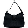 フェンディ FENDI ズッキーノセミショルダー 8BR036 ブラック キャンバス/レザー レディース ショルダーバッグ