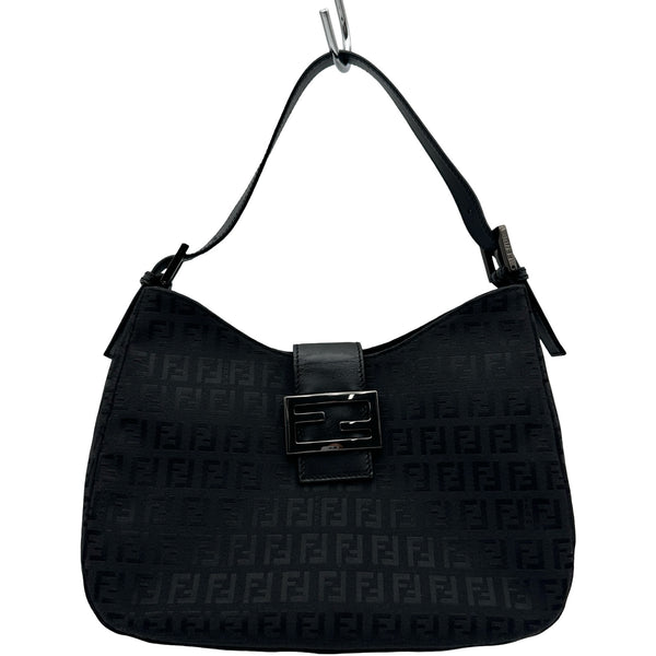 フェンディ FENDI ズッキーノセミショルダー 8BR036 ブラック
