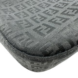 フェンディ FENDI ズッキーノセミショルダー 8BR036 ブラック キャンバス/レザー レディース ショルダーバッグ