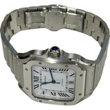 カルティエ Cartier サントス ドゥ カルティエ LM WSSA0018 シルバー ステンレススチール 自動巻き メンズ 腕時計