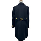グッチ GUCCI GGウールチェスターコート 494500 ブラック ウール レディース その他アウター