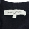 MAISON KITSUNE ベイビーフォックス ウールカーディガン PW00501KT1006 ネイビー ウール レディース カーディガン