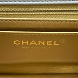 シャネル CHANEL ミニマトラッセ ボールチェーン AS1786 29番台 ライトグレー ゴールド金具 ラムスキン レディース ショルダーバッグ