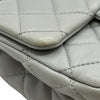 シャネル CHANEL ミニマトラッセ ボールチェーン AS1786 29番台 ライトグレー ゴールド金具 ラムスキン レディース ショルダーバッグ