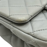 シャネル CHANEL ミニマトラッセ ボールチェーン AS1786 29番台 ライトグレー ゴールド金具 ラムスキン レディース ショルダーバッグ