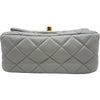 シャネル CHANEL ミニマトラッセ ボールチェーン AS1786 29番台 ライトグレー ゴールド金具 ラムスキン レディース ショルダーバッグ