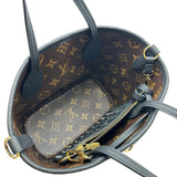 ルイ・ヴィトン LOUIS VUITTON ネヴァーフル・インサイドアウトBB M28347 ブラック グレインレザー/モノグラム レディース ショルダーバッグ