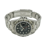 ロレックス ROLEX エクスプローラー2 16570 ブラック ステンレススチール 自動巻き メンズ 腕時計