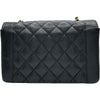 シャネル CHANEL ダイアナ25 A01165 3番台 ブラック ゴールド金具 キャビアスキン レディース ショルダーバッグ